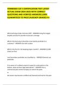 TENNESSEE CAT 3 CERTIFICATION TEST LATEST  ACTUAL EXAM 2024-2025 WITH CORRECT  QUESTIONS AND VERIFIED ANSWERS&vert;100&percnt;  GUARANTEED TO PASS&excl;&vert;ALREADY GRADED A&plus;