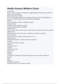 Health Assess Midterm Exam