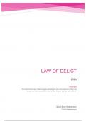 Law of Delict 301 Summaries