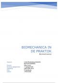 Voorbeeldverslag Biomechanica in de praktijk (HAN ALO)