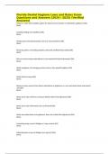 Florida Dental Hygiene Laws and Rules Exam Questions and Answers &lpar;2024 &sol; 2025&rpar; &lpar;Verified Answers&rpar;