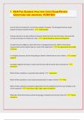 NLN PAX SCIENCE PRACTICE TESTS EXAM REVIEW  QUESTIONS AND ANSWERS&comma; VERIFIED&sol;&lbrack;LATEST EXAM UPDATES&rsqb;