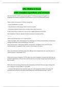 LPA&colon; Midterm Exam with complete questions and answers