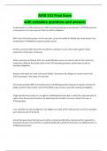 AFSB 151 Final Exam with complete questions and answers