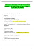 WEST COAST EMT BLOCK EXAM 1 LATEST  2024 WITH 200+ QUESTIONS & 100% CORRECT  ANSWERS GRADED A+