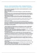 NUR 116 - DAVIS ADVANTAGE &sol; EDGE - BENIGN PROSTATIC HYPERPLASIA QUESTIONS WITH 100&percnt; CORRECT ANSWERS&excl;&excl;