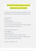 B ExCPT Practice Exam B (Pt. 4) Questions and Answers