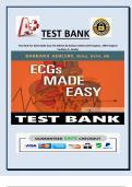 Test Bank For ECGs Made Easy 7th Edition By Barbara Aehlert (
