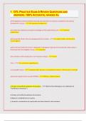 OTL PRACTICE EXAM A REVIEW QUESTIONS AND  ANSWERS&comma; 100&percnt; ACCURATE&comma; GRADED A&plus;&lbrack;LATEST EXAM UPDATES&rsqb;