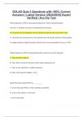 SOLAS Quiz 2 Questions with 100&percnt; Correct Answers &vert; Latest Version &lpar;2024&sol;2025&rpar; Expert Verified &vert; Ace the Test
