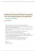 Salesforce Data Cloud Certification Preparation  Exam with merged Answers and Explanations