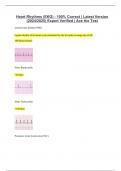 Heart Rhythms (EKG) - 100% Correct | Latest Version (2024/2025) Expert Verified | Ace the Test