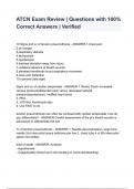 ATCN Exam Review