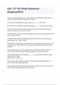 UAL 737 SV Study Questions &lpar;Engines&lowbar;APU&rpar;