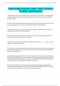 Exam Edge Practice Tests &vert; 100&percnt; Correct &vert; Verified &vert; 2024 Version