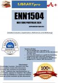 ENN1504 May/June 2024 Main Supplementary Exam PORTFOLIO 2024