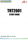 TRT2601 STUDY GUIDE