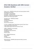 ATLS 10th Questions with 100&percnt; Correct Answers &lowbar; Verified