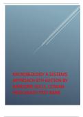 MICROBIOLOGY A SYSTEMS APPROACH 6TH EDITION BY MARJORIE KELLY, COWAN HEIDI,SMITH TEST BANK.pdf