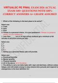 VIRTUALSC PE FINAL EXAM 2024 ACTUAL EXAM 100&plus; QUESTIONS WITH 100&percnt; CORRECT ANSWERS