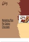 Marketing plan for galaxy chocolate