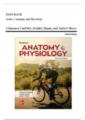 Test Bank For Seeleys Anatomy and Physiology, 13th Edition (VanPutte, 2023) 9781264103881 Chapter 1-29  Complete Guide.