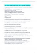 SLS 1501- Final Exam &vert;&vert; with 100&percnt; Verified Solutions&period;