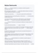 Relias flashcards&period;