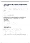 Hesi practice exam questions & answers 2024&sol;2025