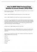 Intro To NRNP 6566 Proctored Exam  Question & Correct Answer (2024-2025)