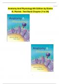 Anatomy And Physiology 6th Edition By Elaine N. Marieb - Test Bank Chapter (1 to 26)