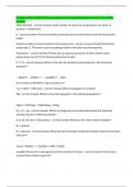 Straighterline CHEM101 Final Questions and simplified Answers which are 100&percnt; correct 