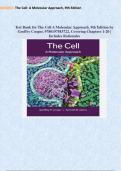 Test Bank for The Cell A Molecular Approach, 9th Edition by Geoffry Cooper, 9780197583722, Covering Chapters 1-20 | Includes Rationales