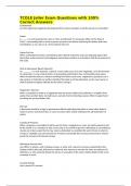 TCOLE Jailer Exam Questions with 100&percnt; Correct Answers 