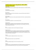 TCOLE Jailer Exam Questions with 100&percnt; Correct Answers 