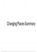 Changing Places Summary