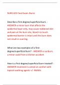 NURS 425 Final Exam&period;