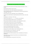 Virginia hic Exam Questions and Solutions