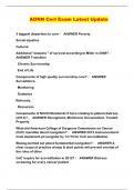 AONN  PACKAGED EXAMS 2024&sol;2025