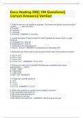 Esco Heating 208&vert;&vert; 100 Questions&vert;&vert; Correct Answers&vert;&vert; Verified