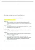 Fundamentals of Nursing Chapter 2