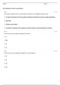 CTR EXAM PREP COC QUESTIONS AND CORRECT ANSWERS