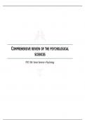 Comprehensive PYSC Sciences Notes & Review