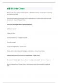 ABSA 5th Class Questions and Answers