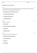 CTR EXAM DATA QUALITY USAGE QUESTIONS AND CORRECT ANSWERS