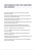 USPS WINDOW CLERK TEST QUESTIONS AND ANSWERS &period;