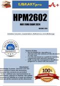 HPM2602 May/June Exam Portfolio 2024
