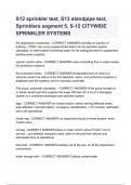 S12 sprinkler test&comma; S13 standpipe test&comma; Sprinklers segment 5&comma; S-12 CITYWIDE SPRINKLER SYSTEMS