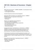 CIP C16 - Business of Insurance - Chapter 2