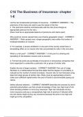 C16 The Business of Insurance- chapter 1-6&period;
